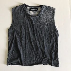 ❌❌SOLD❌❌Barrys crew neck crop workout top, s